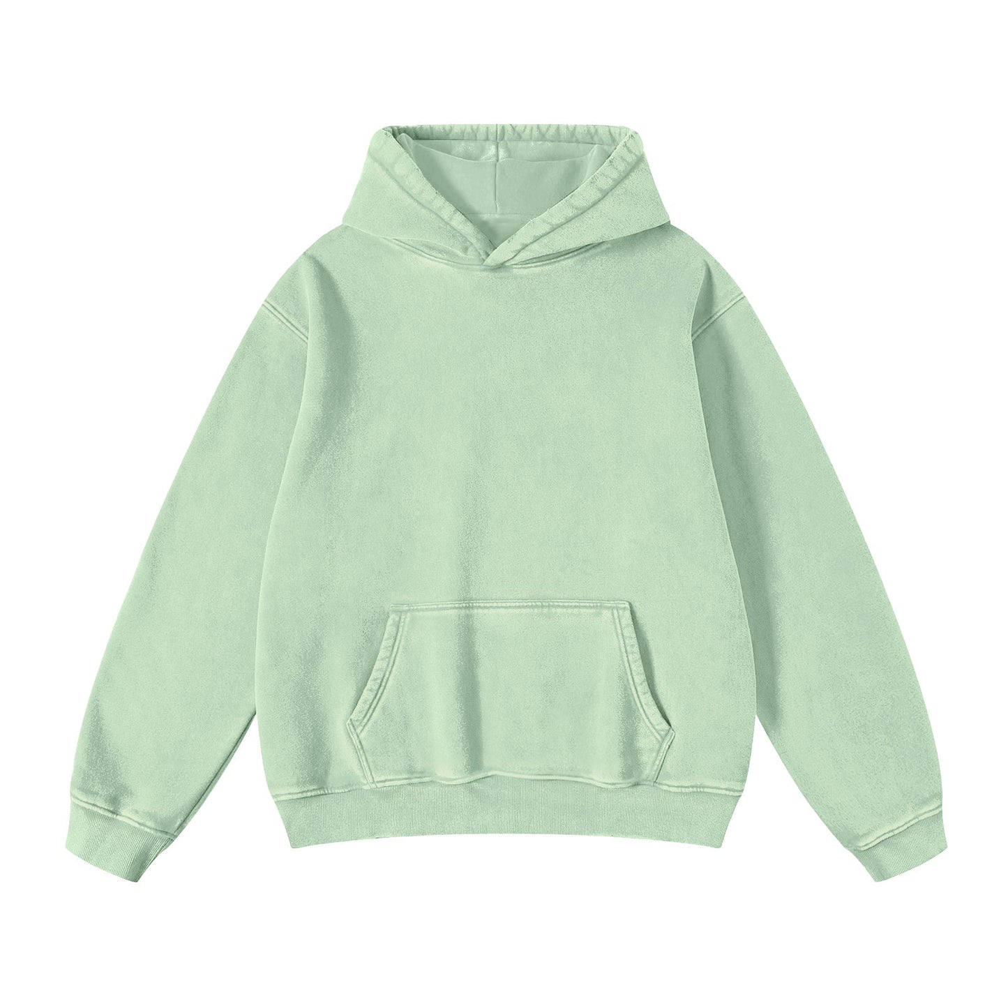 FADE CRAFT Unisex Oversized Acid Wash Hoodie Pullover