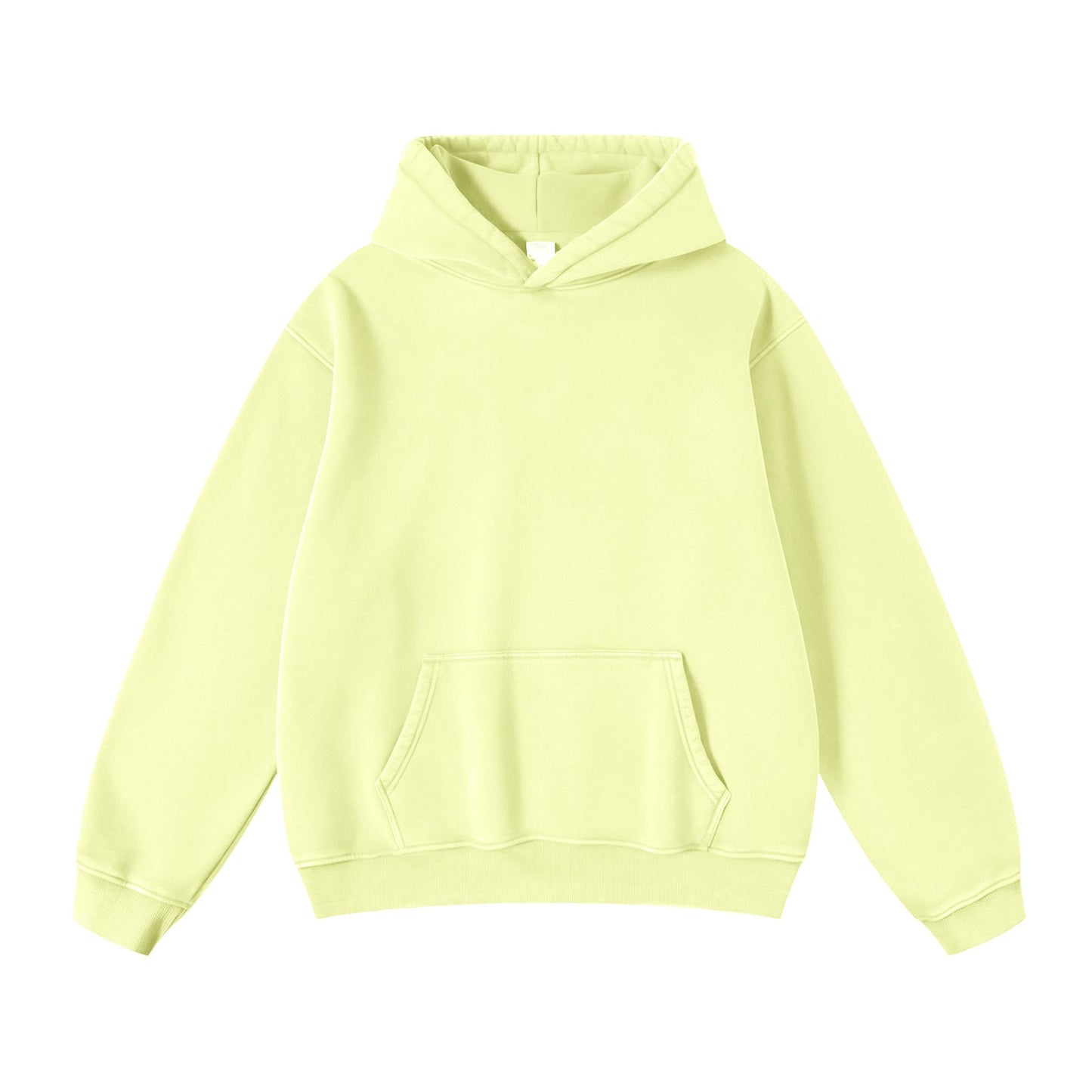 FADE CRAFT Unisex Oversized Acid Wash Hoodie Pullover