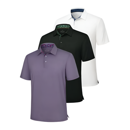 LAYER CorePolo 3-Pack Essential Polo Shirts