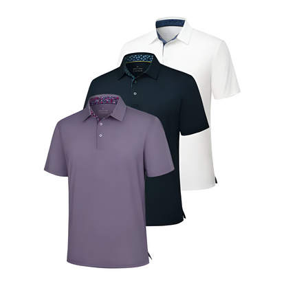 LAYER CorePolo 3-Pack Essential Polo Shirts