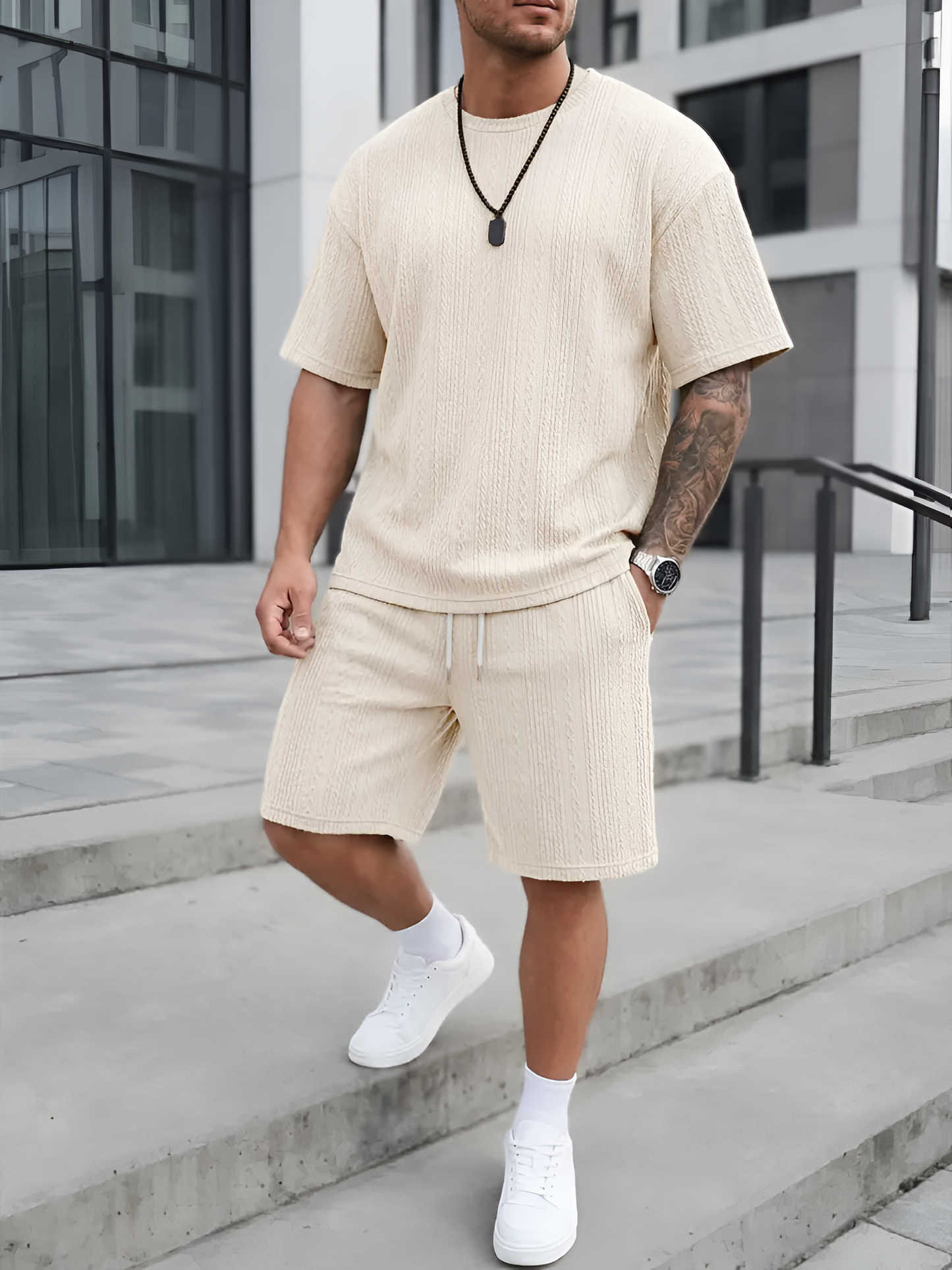 LAYER Drift Knit 2-Piece Set