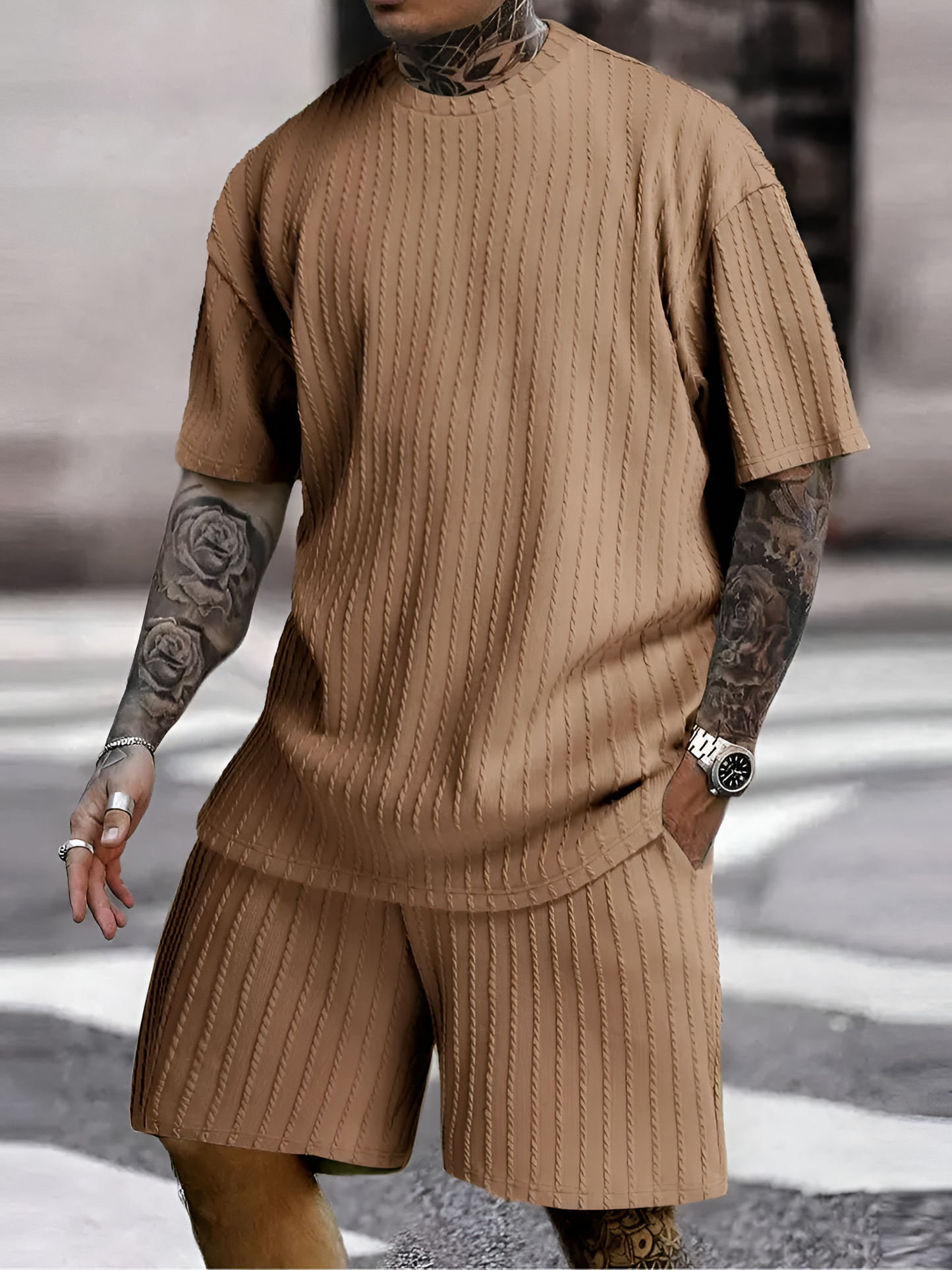 LAYER Drift Knit 2-Piece Set